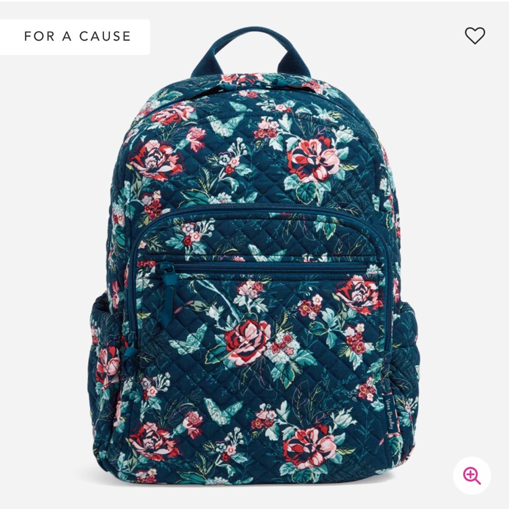 COPY - Vera Bradley Small Backpack in Rose Toile